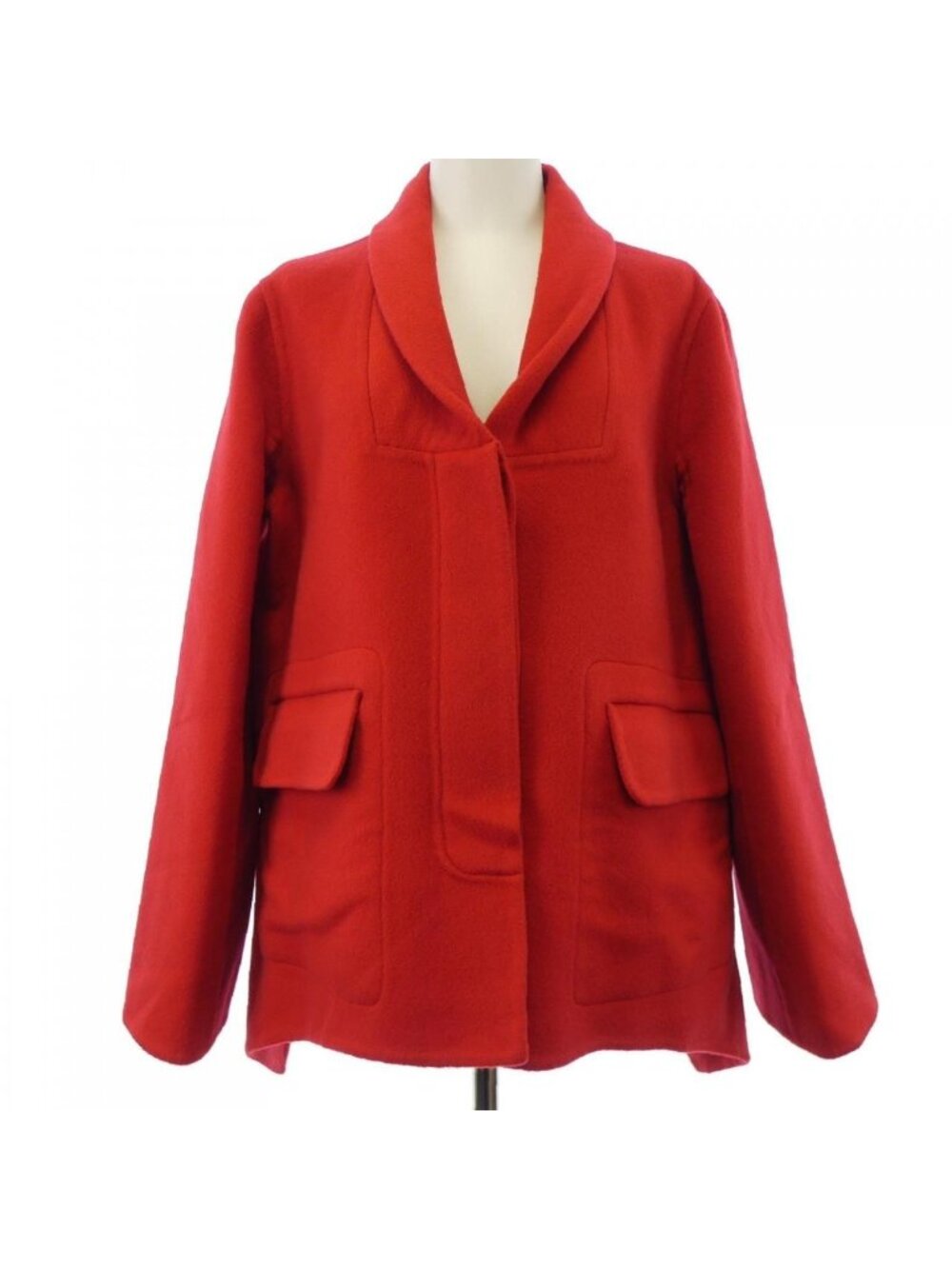 Hermes Coat Red